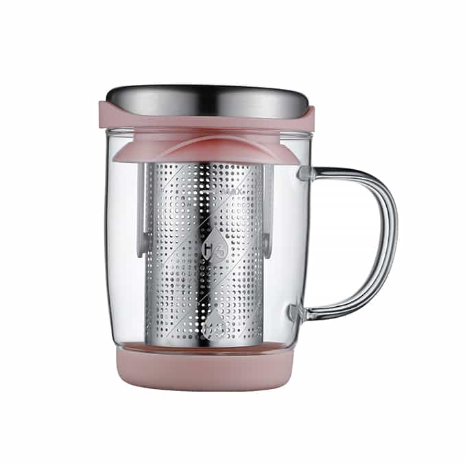 Glass Tea Cup with Filter Modern Touch Tradition & Innovation #69392001