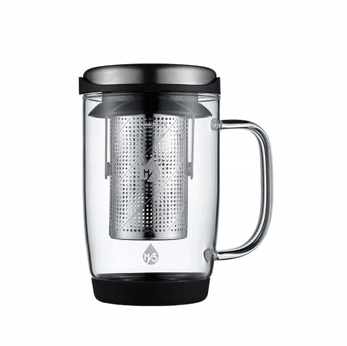 Glass Tea Cup with Filter Modern Touch Tradition & Innovation #69392001