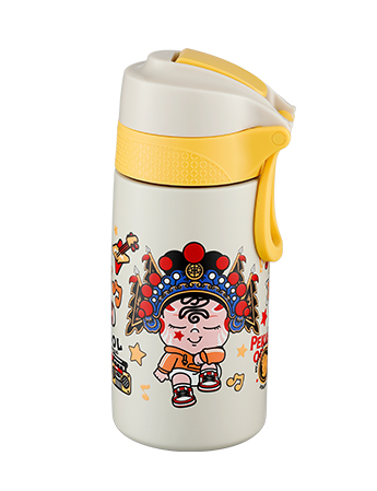 Camlever Thermal Peking Opera Insulated Water Bottle #69082003