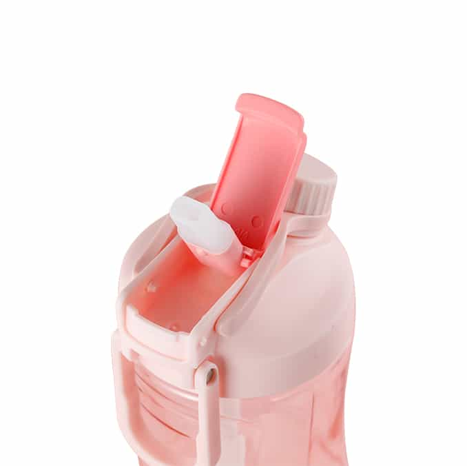 Tritan Straw Water Bottle with Dual-lid #69474002