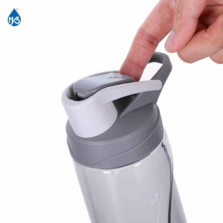 Tritan BPA-free Water Bottle Flip Top Wave Shape #68866002
