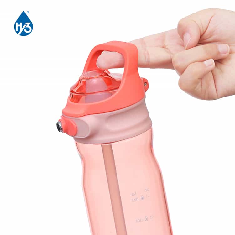 Tritan Water Bottle with Straw for Kids Animal Kingdom #6923700203