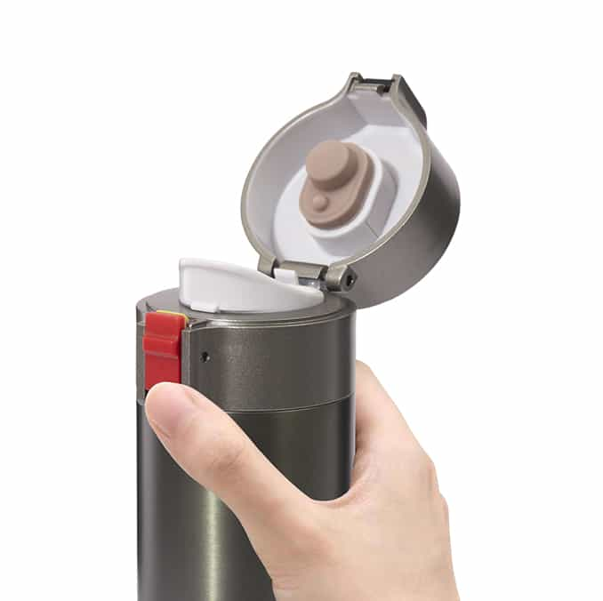 Insulated Drink Bottle One-Button Release and Lock #69361002