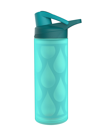 Best Glass Water Bottle with Silicone Sleeve #68786003