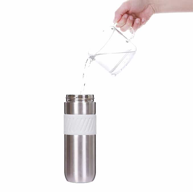 Double Wall Stainless Steel Travel French Press Coffee Maker #6885600201