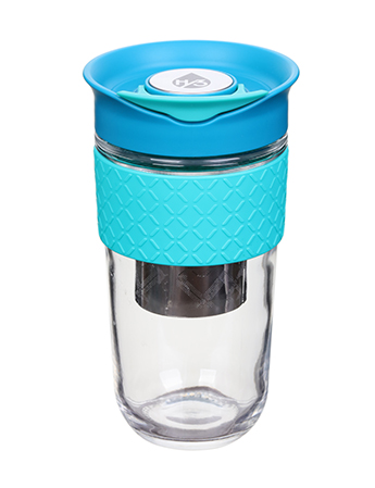 Reusable Coffee Cup with S/S Filter & Silicone Band #68682021