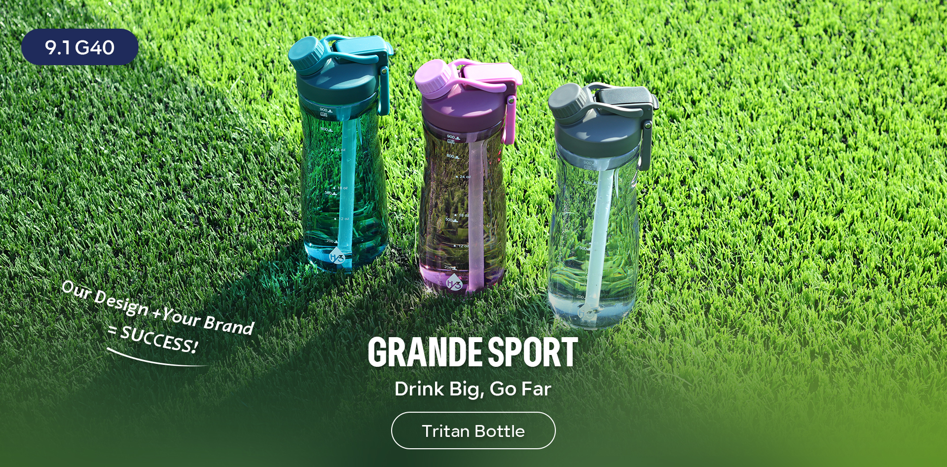 Ambiente-tritan sports water bottles